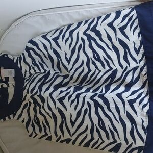 Janie and jack zebra print dress